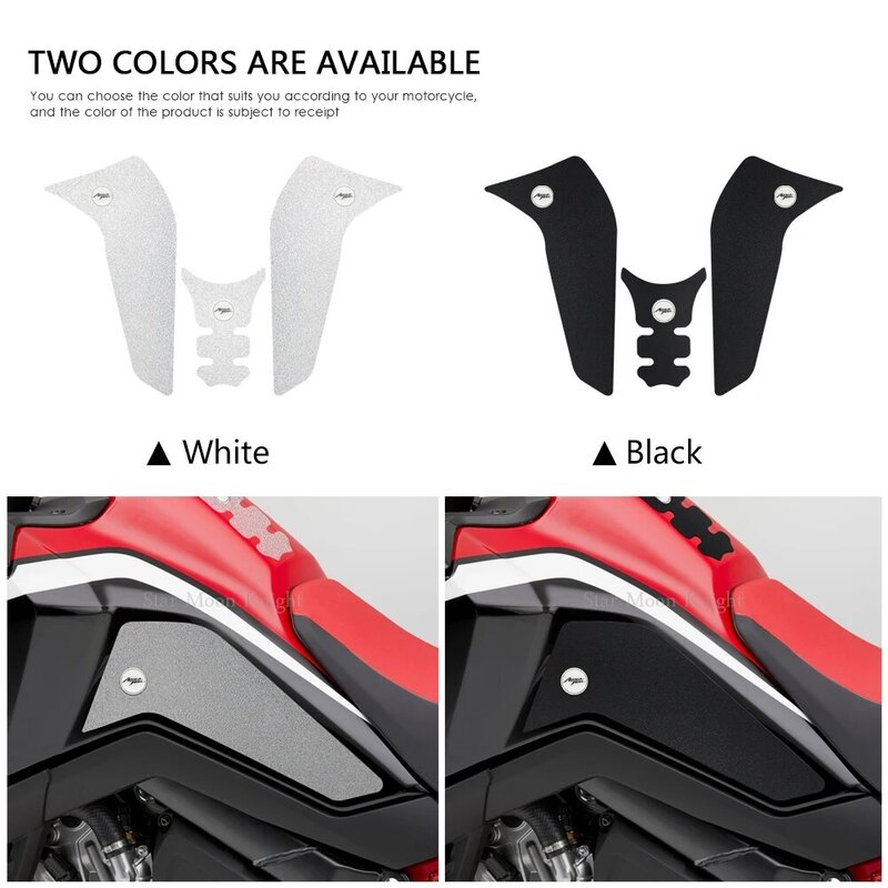 Motorcycle Accessories Anti slip Tank Pad protect Sticker Side Tank Pads For HONDA CRF1100L CRF 1100 L Africa Twin 2020 -