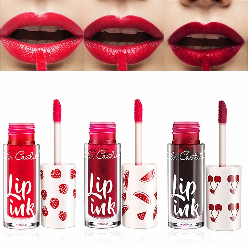 Heiße neue Frauen kosmetische Make-up Schönheit wasserdicht langlebige flüssige Rouge Lippen tönung Färben Lip gloss Rouge