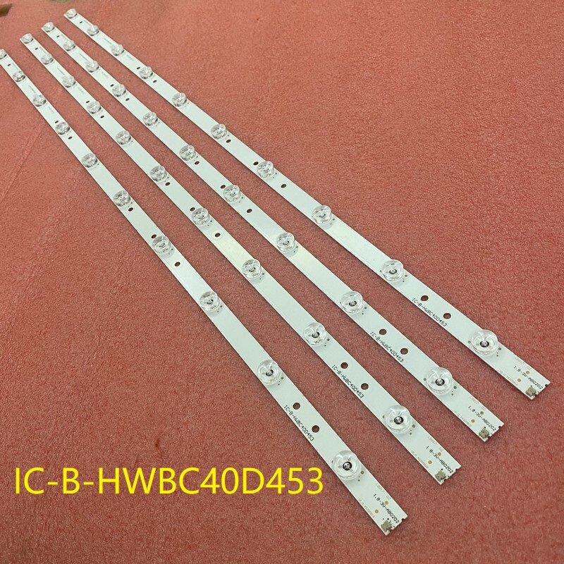 Bandes de rétroéclairage LED pour IC-B-HWBC40D453 Bush 40/233FDVD S4-Z5-V3-2 40/233F 40/233I V400H1J V400HJ6-PE1 40F21B-FHD 40F22B-FHD