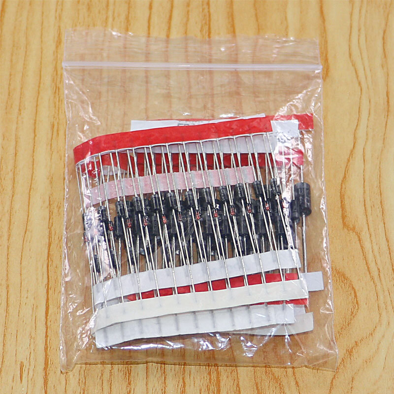 Kit de sortimento de resistor de filme de metal, díodos led, capacitor eletrolítico, conjunto de cerâmica, transistor, componentes eletrônicos diy