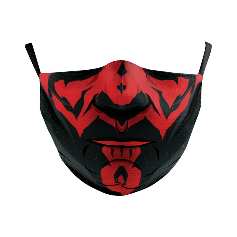Máscara de Star Wars Darth Vader Mandalorian, accesorios de disfraz, máscaras de adulto Anime