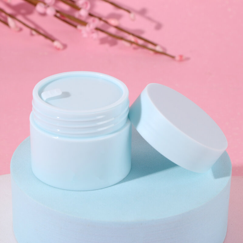 5g /15g/20g/30g/50g Empty Tight Waist Container Empty Travel Pp Facial Cream Jar Cosmetic Plastic Box Cosmetic Refillable Bottle