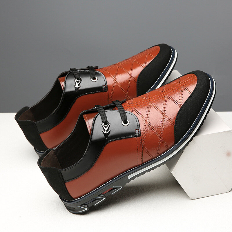 2020 남성 여름 레이스 업 플랫 슈즈 남성 남성 캐주얼 플랫 슈즈 통기성 zapatos de hombres personlizar zapatos DD336-A