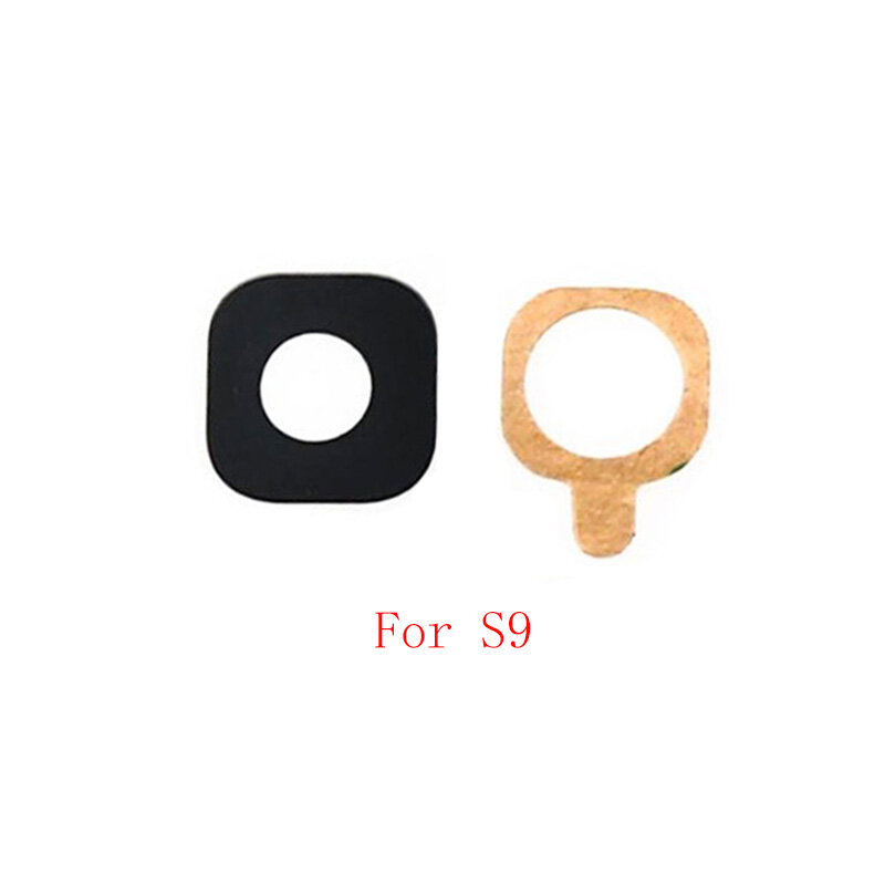 2pcs Back Rear Camera Lens Glass For Samsung S9 S9Plus S8 S8Plus S7 S7Edge S6Edge S6 Camera Glass Lens Replacement Repair parts