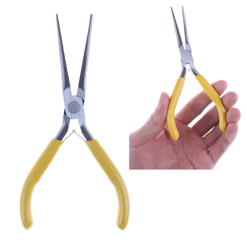 Mini Jewelry Pliers DIY Jewelry Tools & Equipments Long Nose Plier Multi Tool Forceps Repair Hand Tools Needle Nose Pliers
