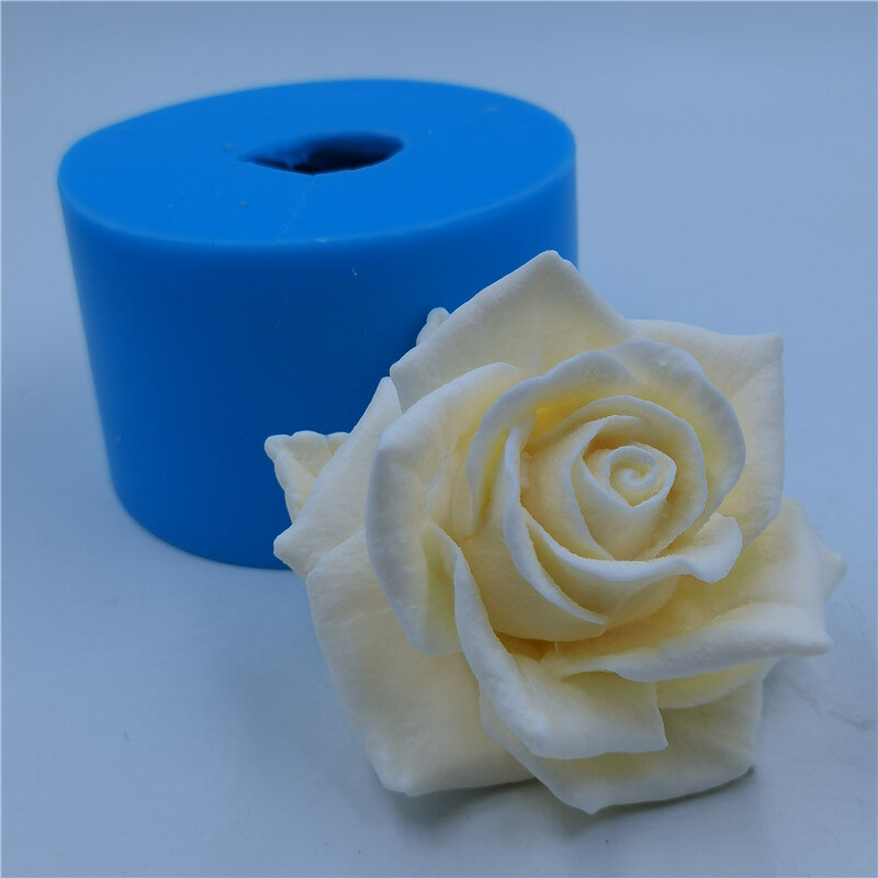 GreatMold 3D Pretty Flower Rose stampo in Silicone Bouquet di Rose stampi per sapone stampo in resina epossidica stampo per candele profumato al cioccolato argilla