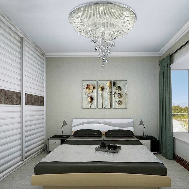 جديد الحديثة كريستال الثريا للسقف غرفة المعيشة اللوبي مصباح الإبداعية الفاخرة تركيبة إضاءة المنزل LED Lustres دي كريستال