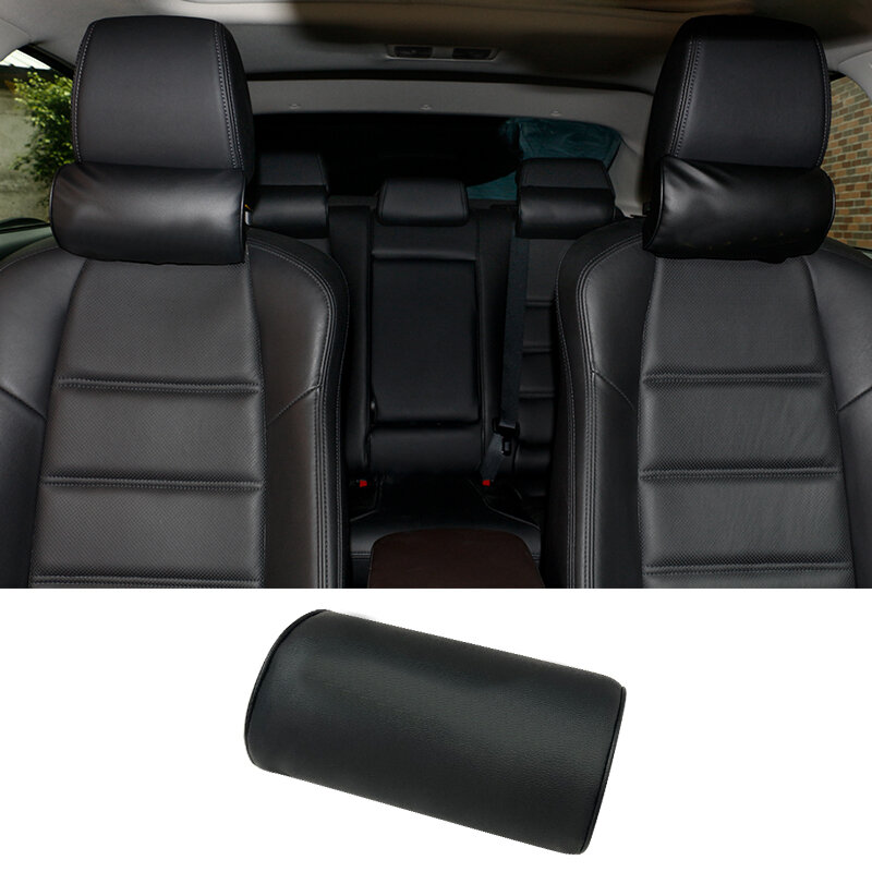 1 pz Car Styling sedile collo cuscino protezione PU Auto poggiatesta supporto riposo Auto da viaggio comodo poggiatesta cuscino collo