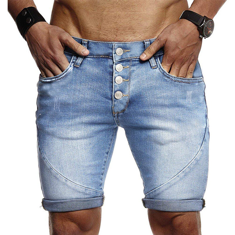 Mens Fashion Sexy Demin Shorts casual fashion fit pants man brand new jeans