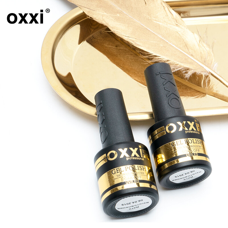 OXXI Esmalte Semi Permanente, Gel UV, Esmalte Soak Off Vernizes, Gellac Híbrido, 60 Cores, Maincure, Novo, 8ml