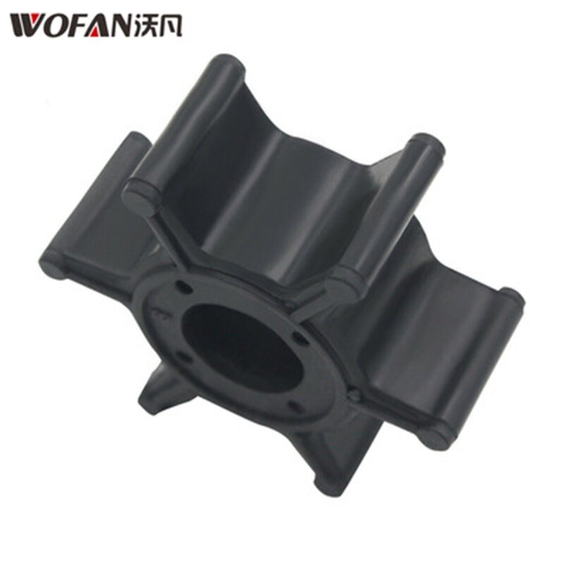 Marine Water Pump Impeller Boat Engine Impeller Engine 6 Blade Compatible with 6E0-44352-00-00 Outboard Motor Accessory