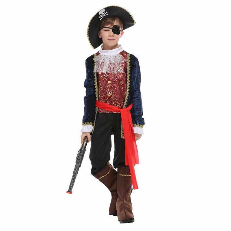 Umorden костюмы на Хэллоуин для детской одежды пиратский костюм Fantasia Infantil косплей одежда