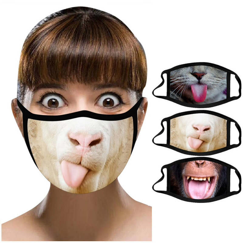 Máscara facial Algodão Equitação Chinês Decorações do Ano Novo 2022 Tigre Presentes do Dia Das Bruxas Para O Festival da Primavera Petardos Máscaras Петарды