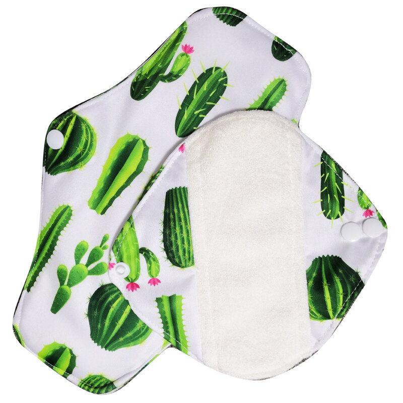 Coussinets menstruels réutilisables en bambou biologique, serviettes hygiéniques intérieures lavables pour femmes, serviettes hygiéniques pour dames