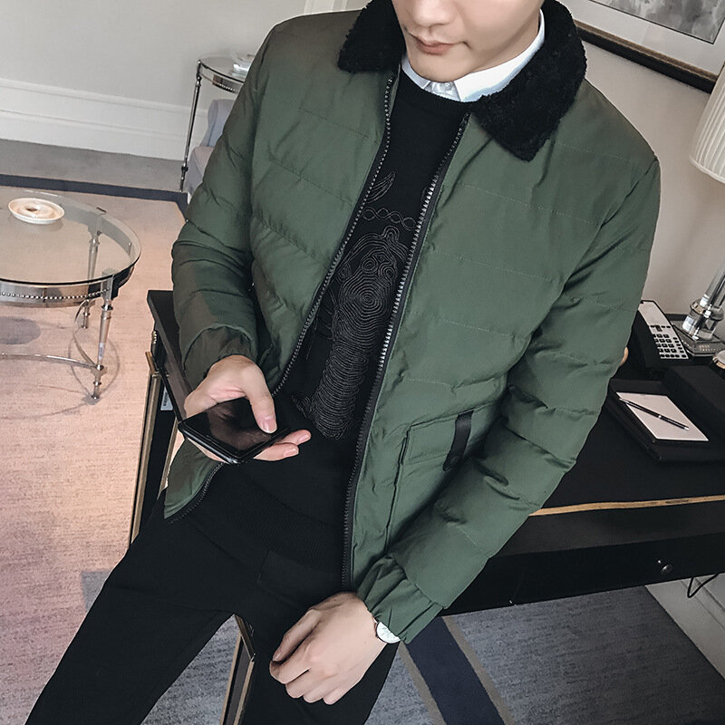 MRMT 2024 브랜드 겨울 캐주얼 남성 재킷, 남성 코튼 오버코트, 겉옷 의류, 신제품