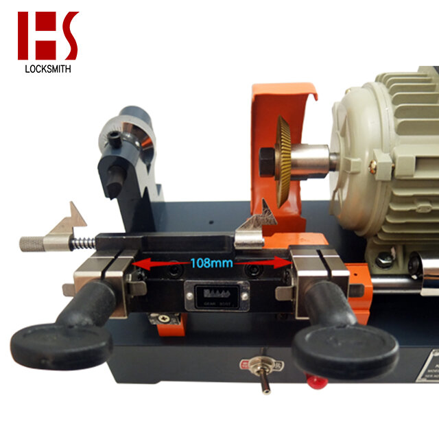 Locksmith Supplies Single Head Horizontal Bevel Key Cutting Machine D618F 081055
