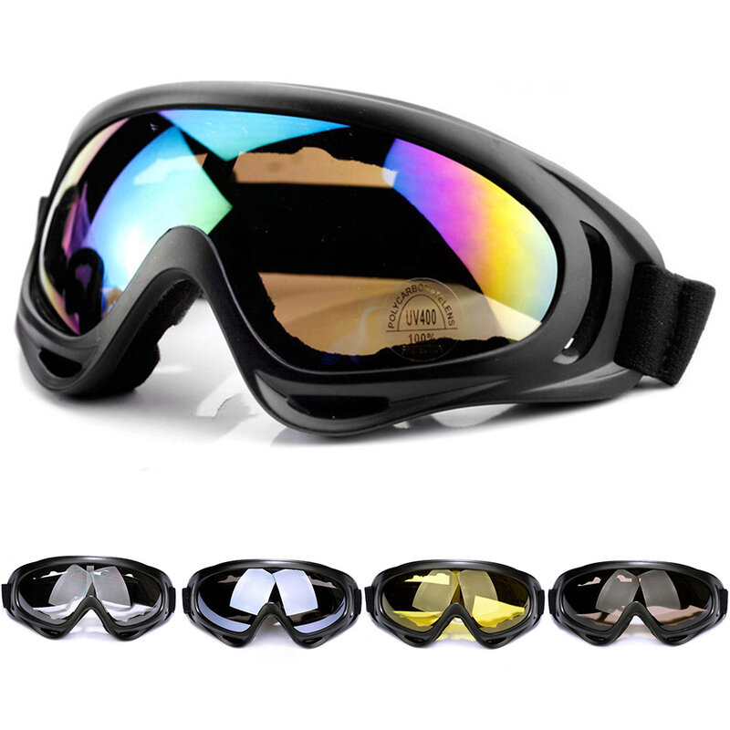 Зимние ветрозащитные очки для катания на лыжах, очки для снегохода, уличные спортивные очки CS, лыжные очки, пылезащитные мотоциклетные вело...
