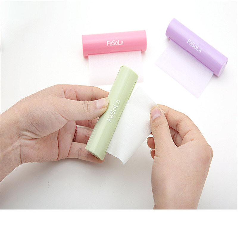 1 Kotak Mini Cuci Tangan Sabun Kertas Nyaman Tarik Jenis Antibakteri Antivirus Serpihan Perjalanan Portable Beraroma Slice Sabun Mandi