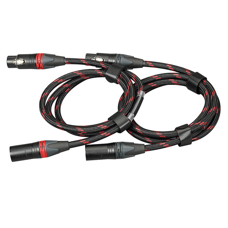 Do TCX1 audiofilski 6N pojedynczy miedziane z kryształami XLR zbalansowana linia XLR kabel profesjonalny sprzęt Audio
