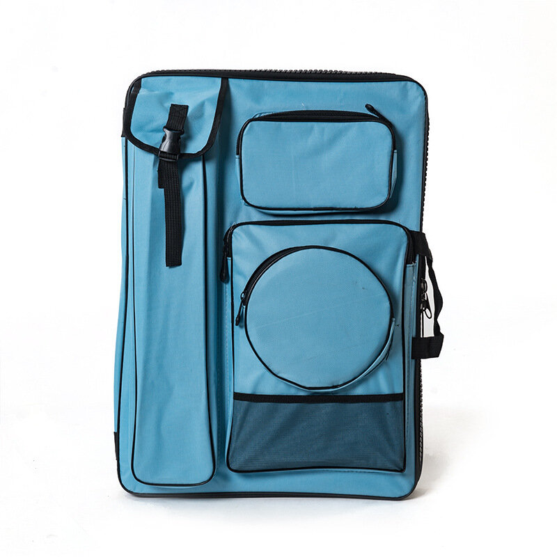 Art Drawing Board Bag Big Zipper Waterproof Drawing Board Bag 4k Multi-function Double Shoulder Sketch Sketching Drawing Bag