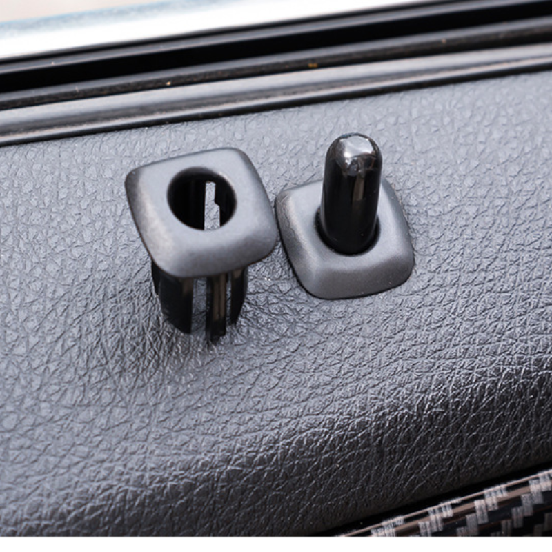 4PCS Car Rear Door Lock Pin Knob Cap for BMW 5 Series F10 F18 E39 X5 E53 520 525 523 528 530 X3 X4 F25 ABS Interior Accessories