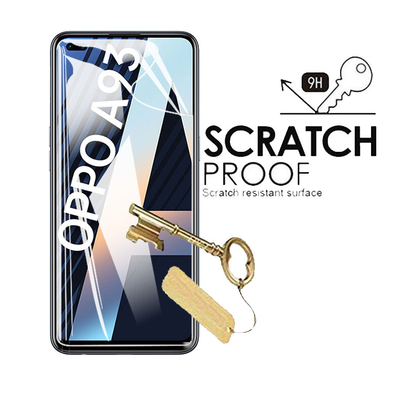 Screen Protector For Oppo A93 Hydrogel film HD on for oppo a93 93a a 93 oppoa93 Protective Tempered Glass camera lens CPH2121