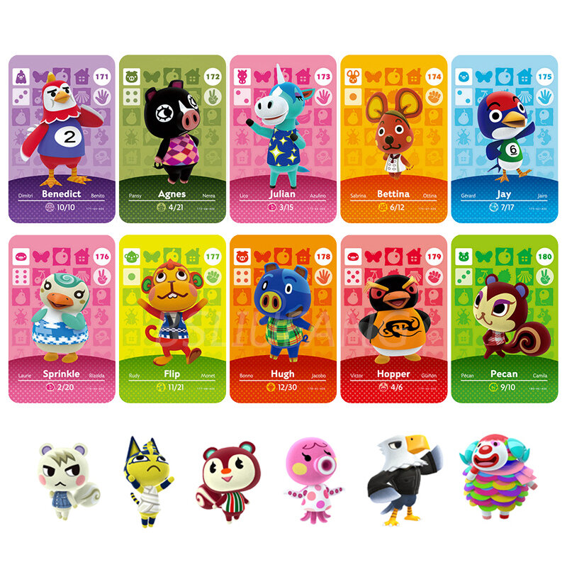 Animal Crossing Amiibo Nuovi Orizzonti Gioco maresciallo NFC Card Per nintendo Interruttore NS Giochi serie 1 2 3 4