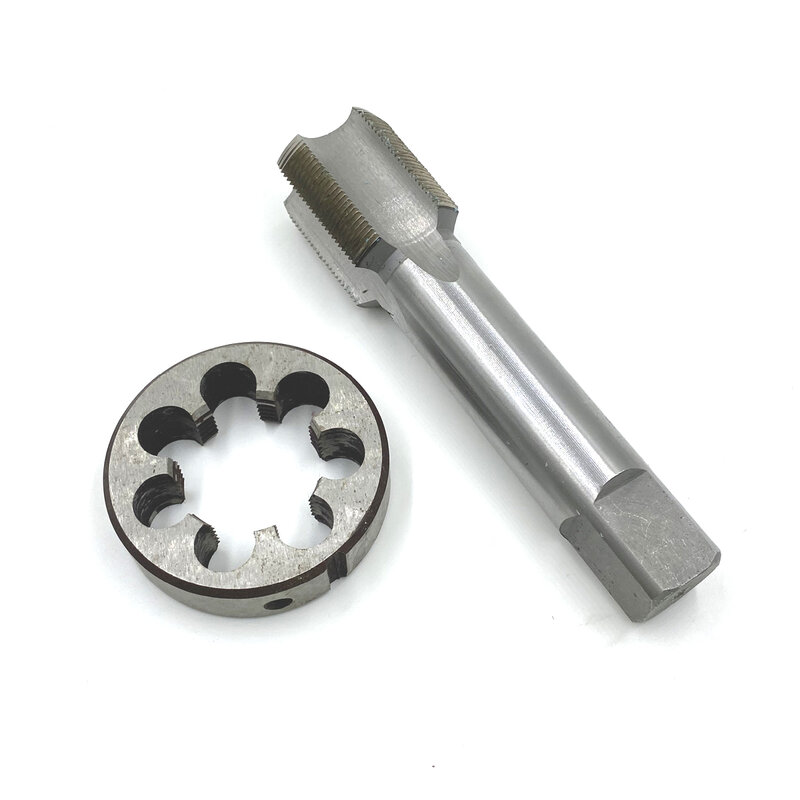 1Set 7/8-18 7/8 18 Metric HSS Right Hand Tap & Die Threading For Tool Machining multiple usage Fast delivery Cost-effective