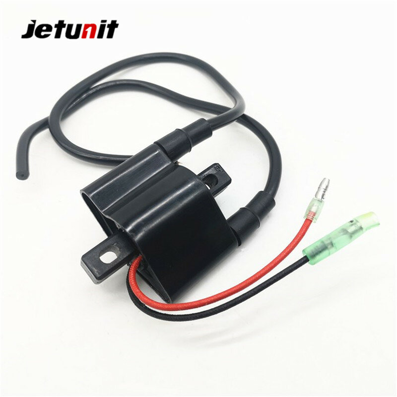 JETUNIT 100%premium OUTBOARD IGNITION COIL PACK ASSY FOR YAMAHA 6F5-85570-13-00 6F5-85570-12-00 15HP 20HP 25HP MARINE