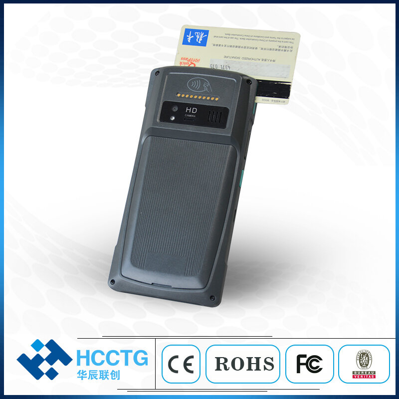 3500mAH بطارية أندرويد جهاز تسجيل النقود الصغيرة pos الحرارية مع ميكروفون HCC-CS20