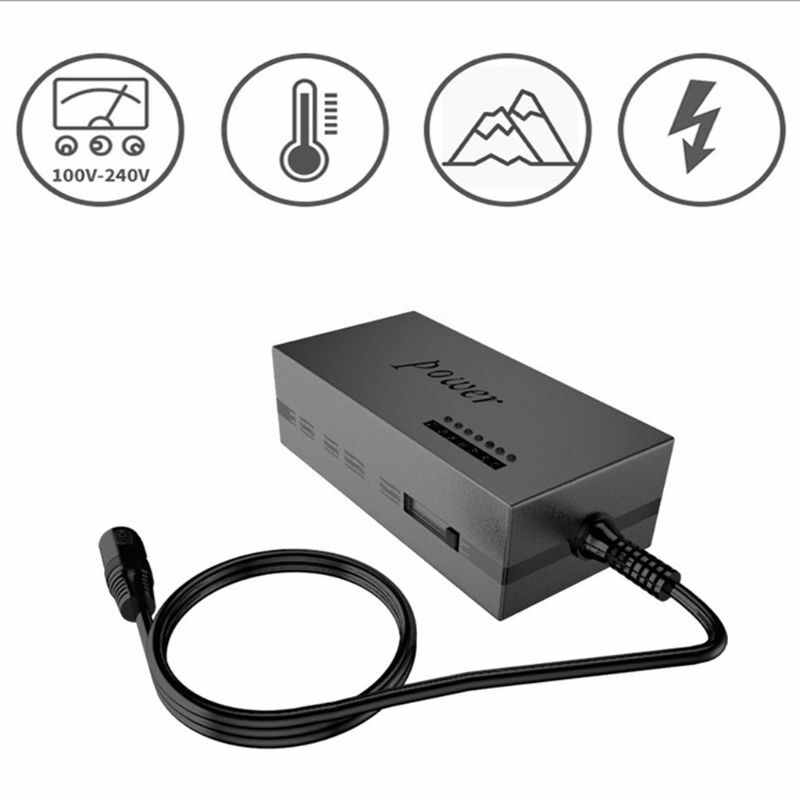 96W Universal Power Supply Charger untuk PC Laptop 12 V-24 V AC/DC Power Adapter 95AF