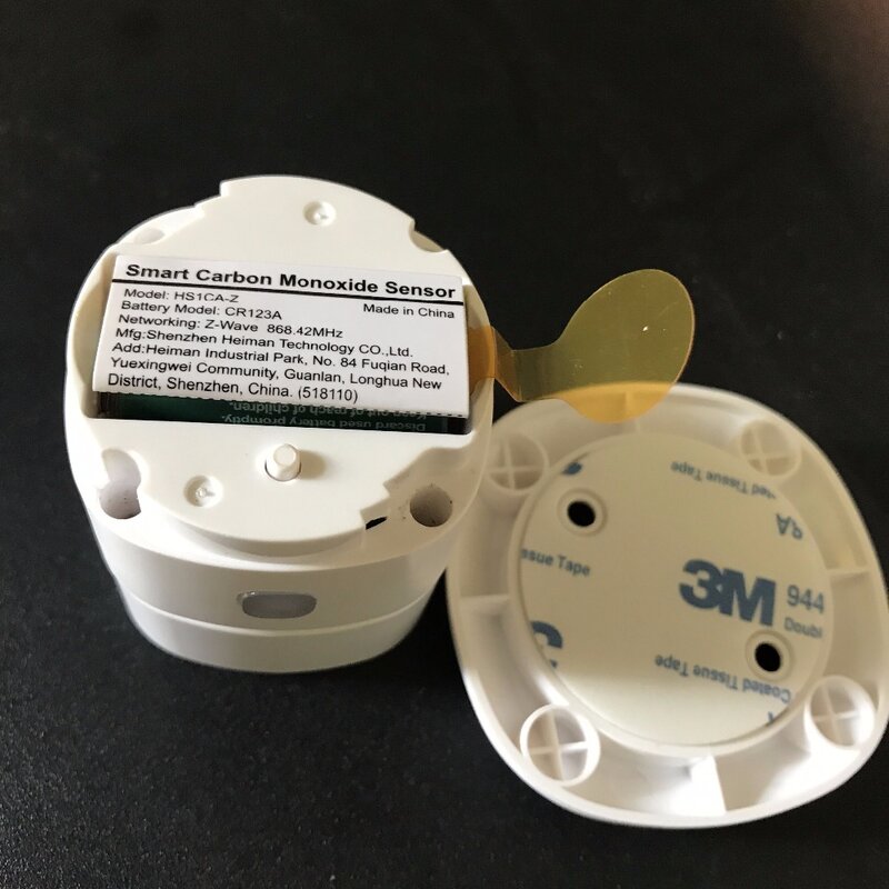Датчик дыма Tuya Zigbee3.0 для кухни, фотоэлектрический детектор пожарной сигнализации с управлением через приложение Smart Life