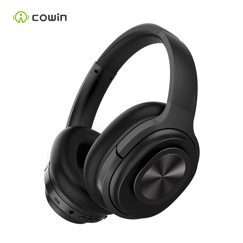 Cowin SE7MAX [ulepszony] aktywne słuchawki z redukcją szumów Bluetooth 5.0 słuchawki bezprzewodowe z mikrofonem HiFi głęboki bas