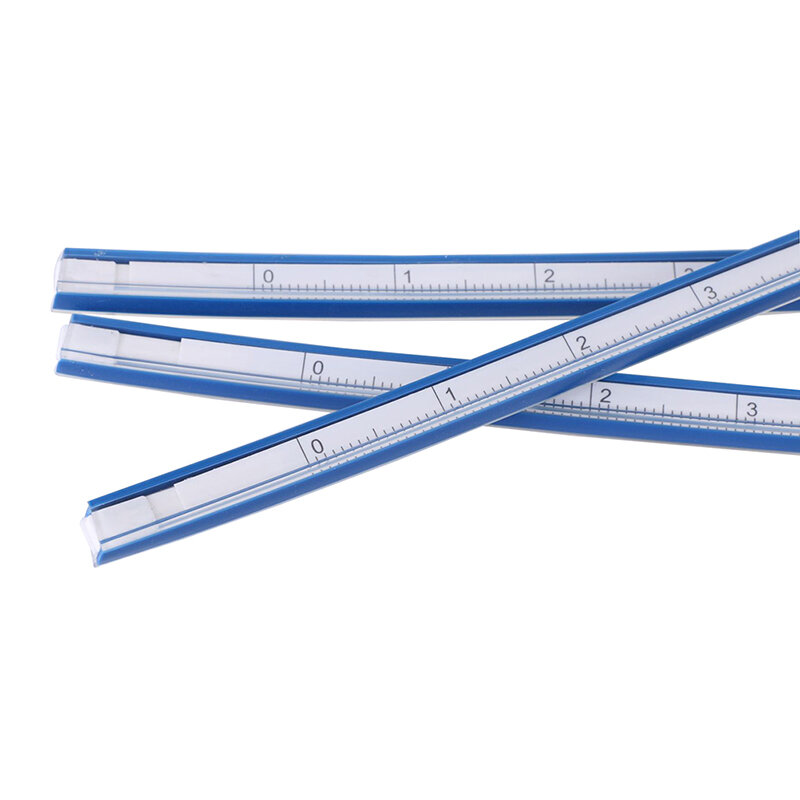 Regla curva Flexible de 30CM, herramienta de medida de dibujo, cinta métrica de plástico suave, 1 ud.