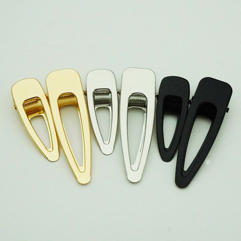 10Pcs/lot Hair Clips Fashion Hairpin Blank Base for Diy Jewelry Making Pearl Hair Clip Setting craft supplies