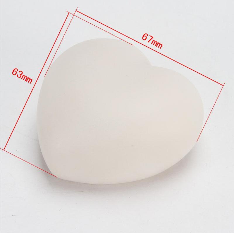 Love Cute Shape Patted Silicone Night Light Lovely LED Lamp Christmas Gift for Decoration Room 7 Multicolor Touch Nightlight