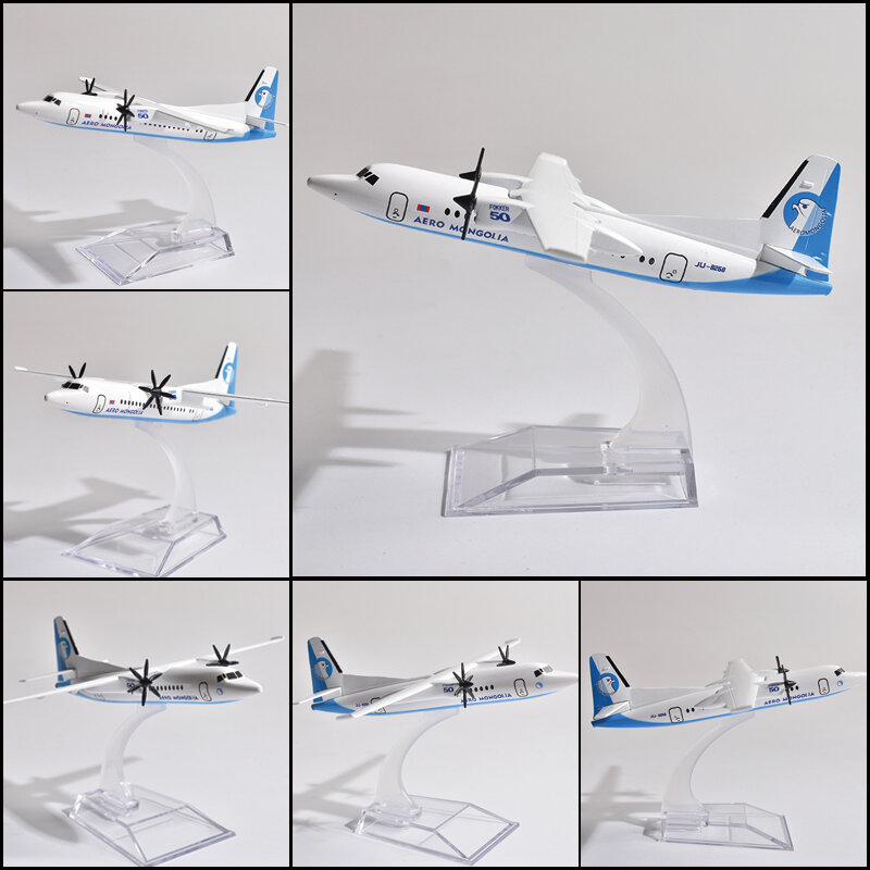 JASON TUTU Avianco Airlines Avião Modelo, FK50 Avião Modelo, FK 50 Aeronaves, metal fundido, 1/400 Escala, 16cm, transporte da gota