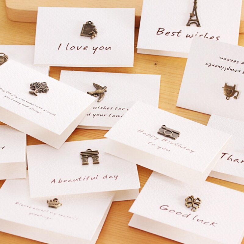 Kartu Ucapan dengan Kartu Pos Amplop untuk Ulang Tahun Natal Hari Valentine Dekorasi Pesta Pernikahan Kartu Pos Terima Kasih Kartu