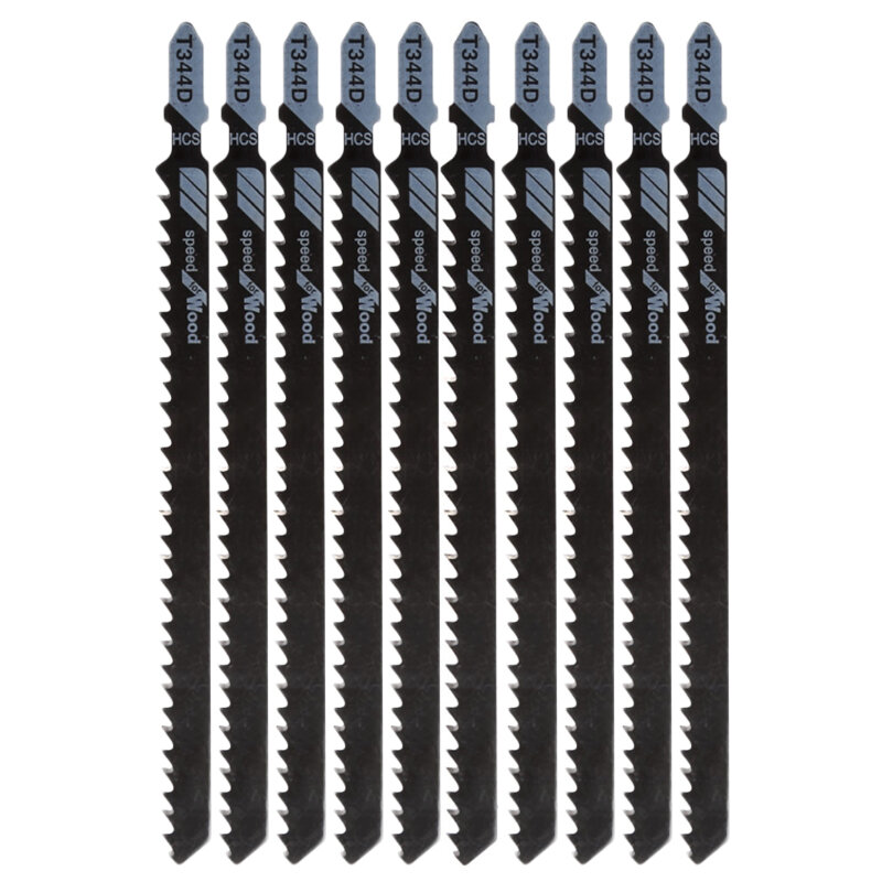 10 pçs/pçs/set lâminas de serra substitutos 152mm t344d reciprocating jigsaw blades viu cortadores corte limpo para ferramentas elétricas de madeira