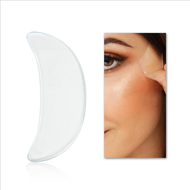 Pegatina de silicona reutilizable para eliminación de arrugas, almohadilla adhesiva para cara, Frente, cuello, ojos, antienvejecimiento, parche para el cuidado de la piel