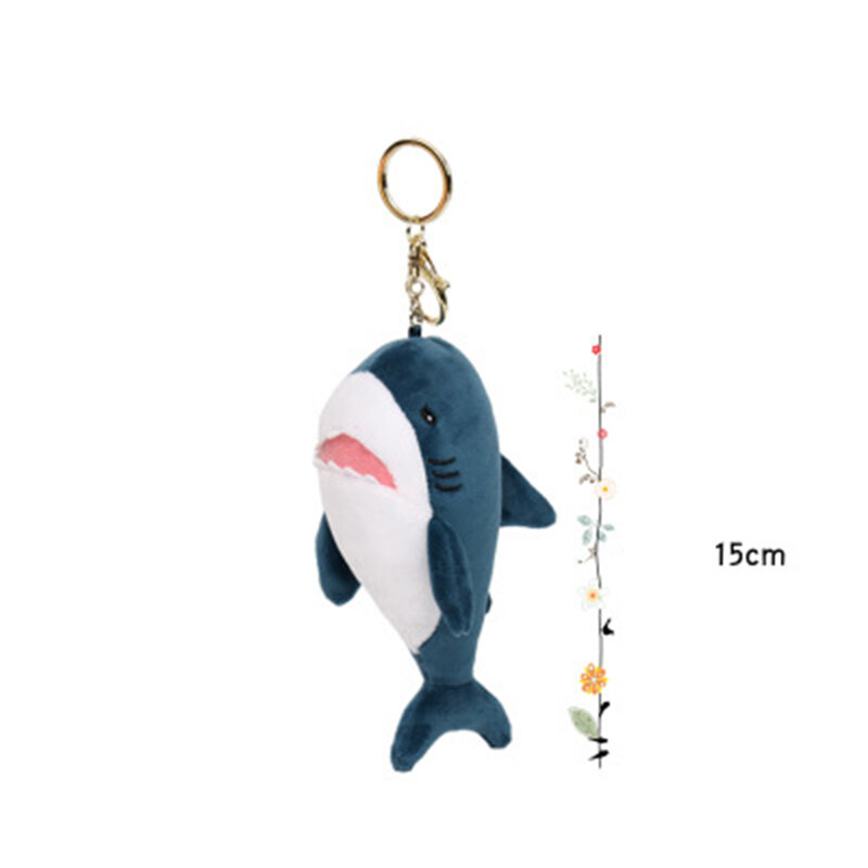 Jouet en peluche de requin de grande taille de 15 à 140cm, 1 pièce, oreiller en peluche, apaise le requin, porte-clés, coussin, poupée de couchage, cadeau