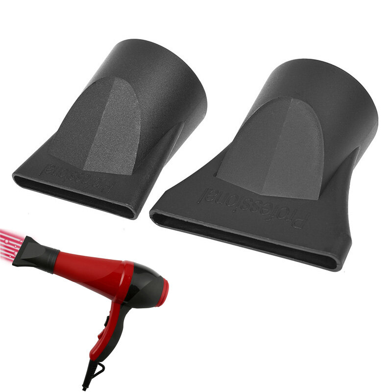 2 style czarny płaski usta suszarka dysza profesjonalny Salon Curl suszarka dyfuzor wąski koncentrator fryzjer Styling Tools 2021