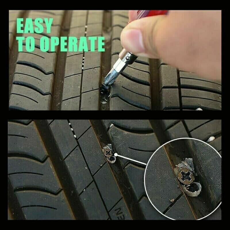 10pcs prático pneu reparação prego eficiente metal portátil leve parafuso de reparo de pneus para bicicletas elétricas