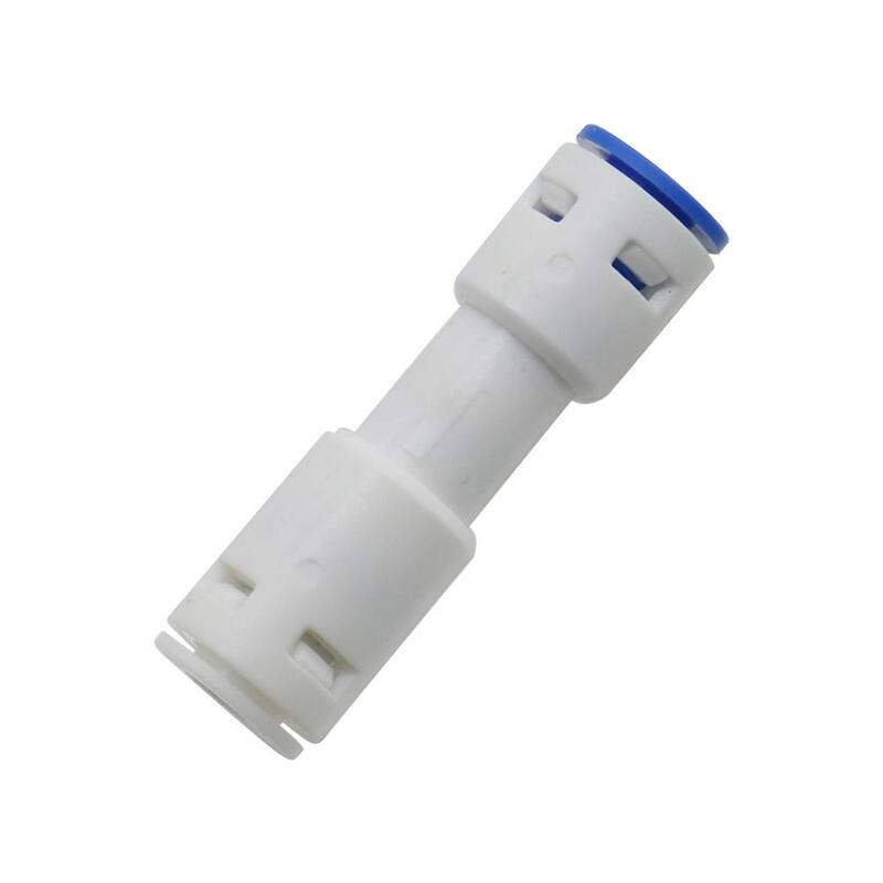 Válvula de retención de 1/4 pulgadas, sistema de ósmosis inversa de agua sin retorno, retroceso recto, unidireccional, en línea, Pushfit rápido