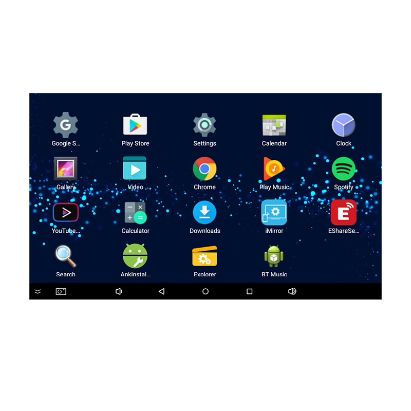Nieuw 7 Inch Touchscreen Muurversterker Home Audiosysteem Android Bluetooth Draadloze Wifi Wandversterker Audio Coaxiale Sumwee