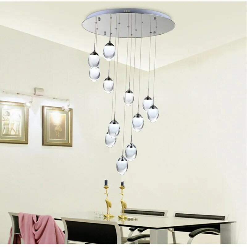 Moderne LED Anhänger Lichter Mode Anhänger Lampen Indoor Hause Dekoration Beleuchtung Treppen licht Warm Weiß/Cool White Anhänger Licht