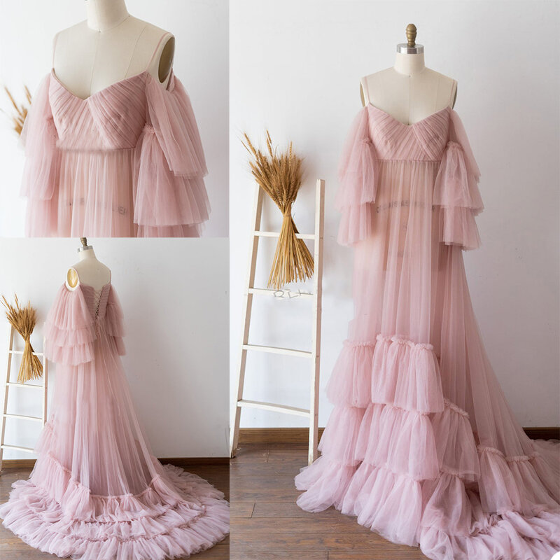 السيدات بلا أكمام حمالة الظهر النطاقات رداء انظر من خلال خياطة التصوير فستان طويل ثوب النوم