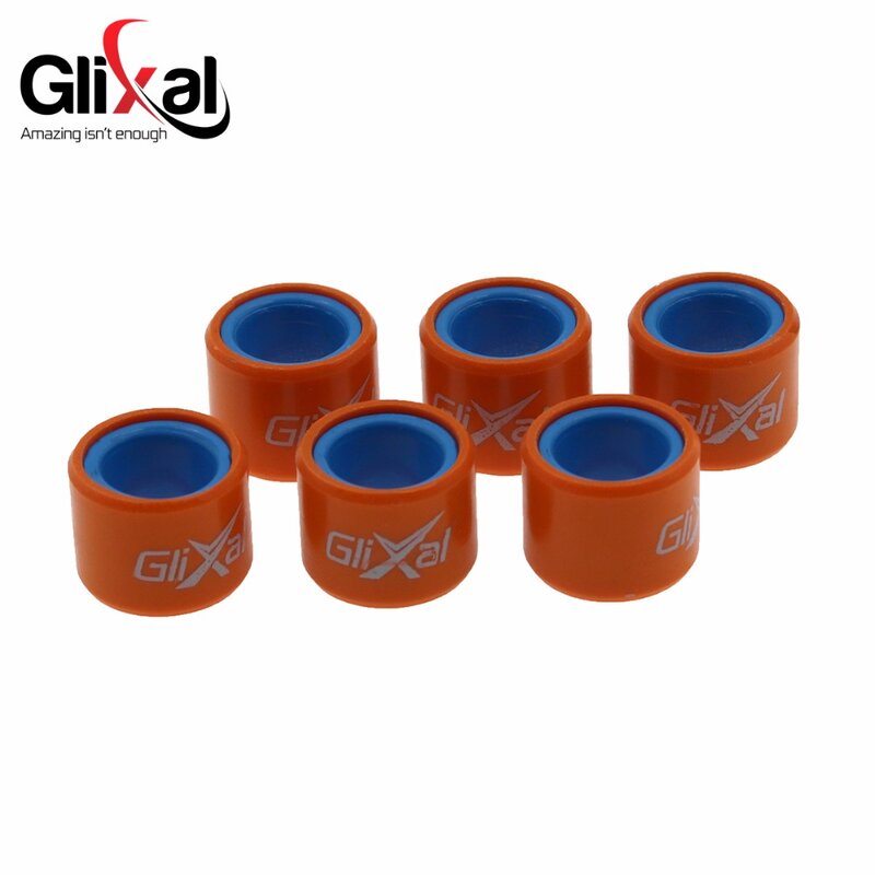 Glixal – ensemble de poids à rouleaux de course haute Performance 15x12mm, 1 pe40qmb Minarelli Jog, Scooter à moteur 2 temps 50cc (4g-10g)