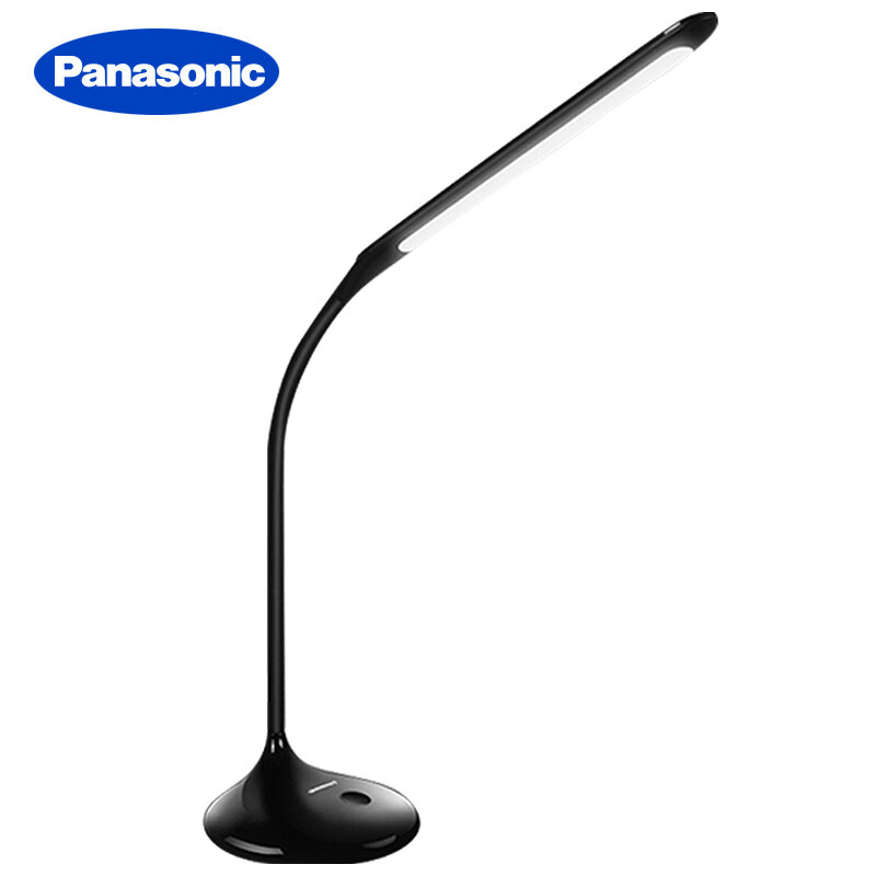 Lámpara de escritorio Panasonic flexible para niños lectura Control táctil cambio de regulación carga LED Rosa blanco negro lámpara de mesa