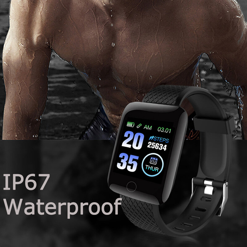 Умные часы для мужчин кровяное давление водонепроницаемые умные часы для женщин монитор сердечного ритма фитнес-трекер часы gps Спорт Android IOS...